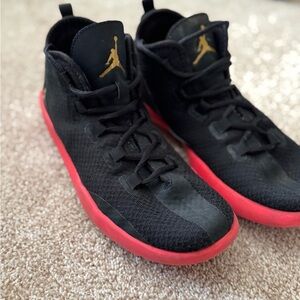 Jordan Kids Sneakers Black and Red
